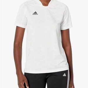 Adidas Women’s Condivo 22 Jersey, White, Size S